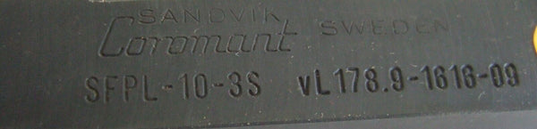 SANDVIK Coromant SFPL 10 3S vL 178.9 1616  Carbide Inserts Lathe Tool Holder New