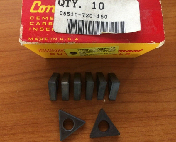 8 Pcs SANDVIK Coromant 06510 720 160 Lathe Mill Carbide Inserts Tools