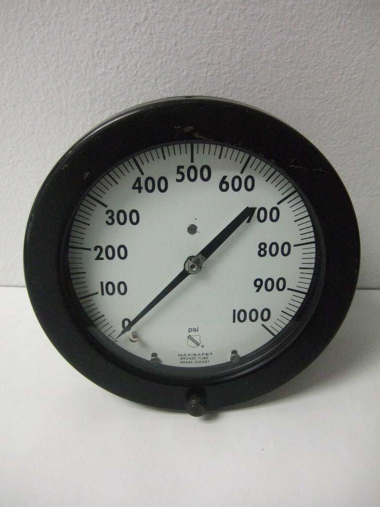 ASHCROFT Maxisafe  0-100O Psi Test Gauge Psig Pressure Gage