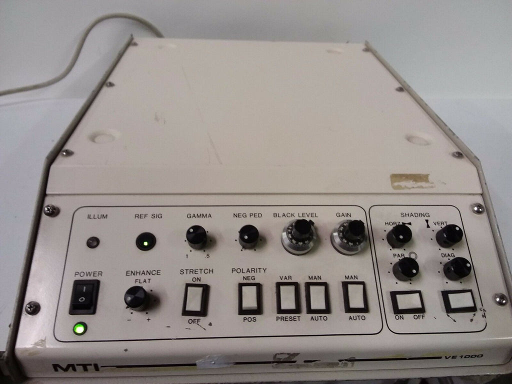 DAGE MTI VE1000 Controller  Microscope 2200NM Infra Red Video Camera Celerifier