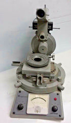 UNITRON MICROGONIOMETER  Microscope Tip Tilt Stage