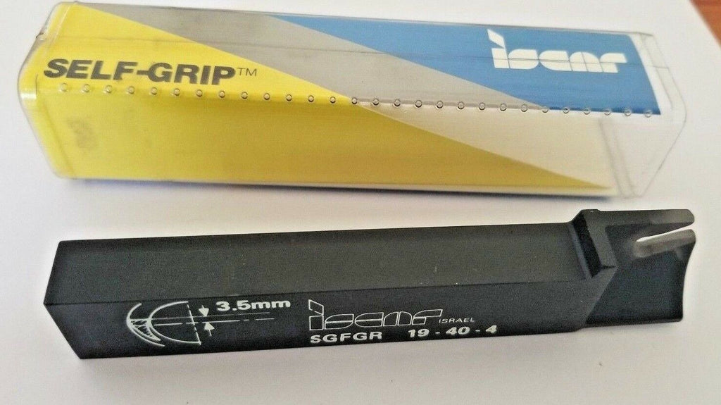 ISCAR SGFGR 19 - 40 - 4 Self Grip Tool Holder Carbide Inserts Turning New