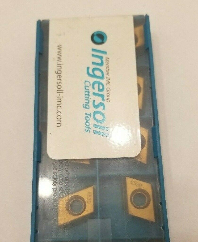 8 Pcs Ingersoll Cutting Tools 5802159 JPE-33R001 IN6530 Lathe Carbide Inserts