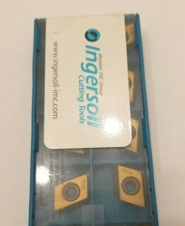 8 Pcs Ingersoll Cutting Tools 5802159 JPE-33R001 IN6530 Lathe Carbide Inserts