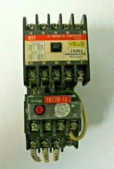 HITACHI H11 19H91 AC Magnetic Contactor AC600V W/Thermal Overload Relay TR12B-1E