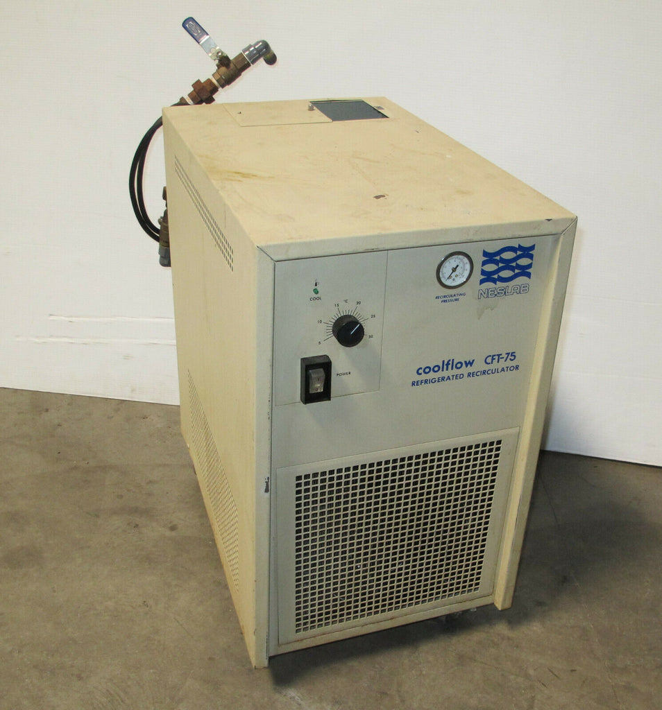 NESLAB Coolflow CFT-75 Refrigerated Recirculator Chiller Pump Type PD-1 NOT COOL