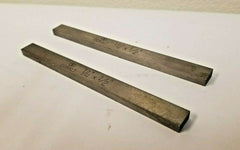 2 New 1/4 x 1/2 x 6 Rectangular Lathe Tool Cutting HSS Bit Blank COBALT BESLY
