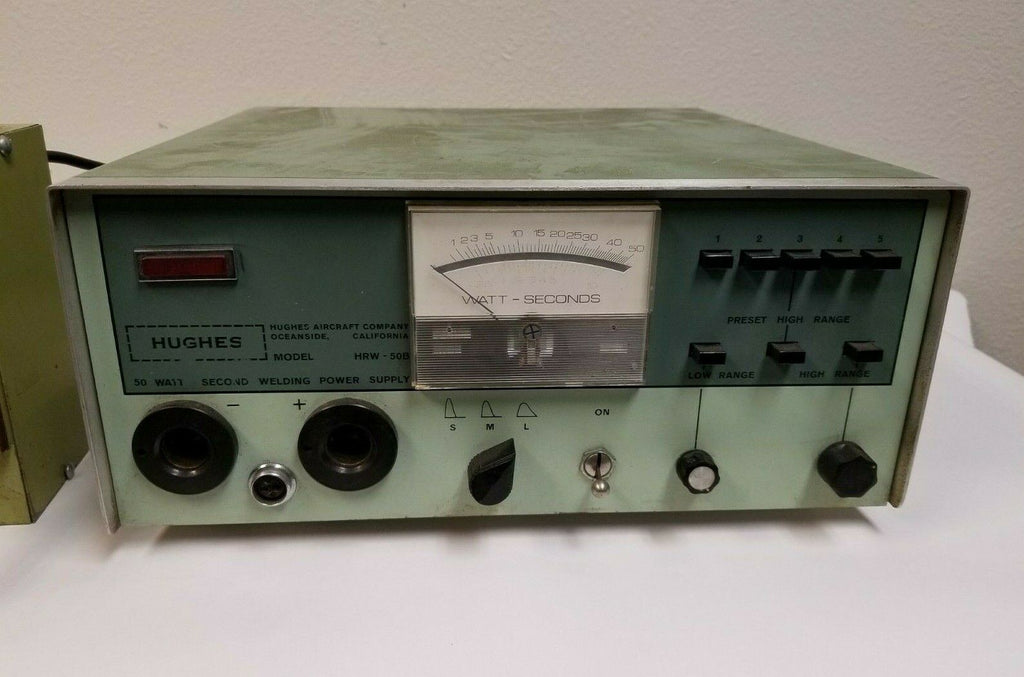 Hughes HRW 50B Welding Power Supply Taylor WINFIELD EB-00 Spot Welder