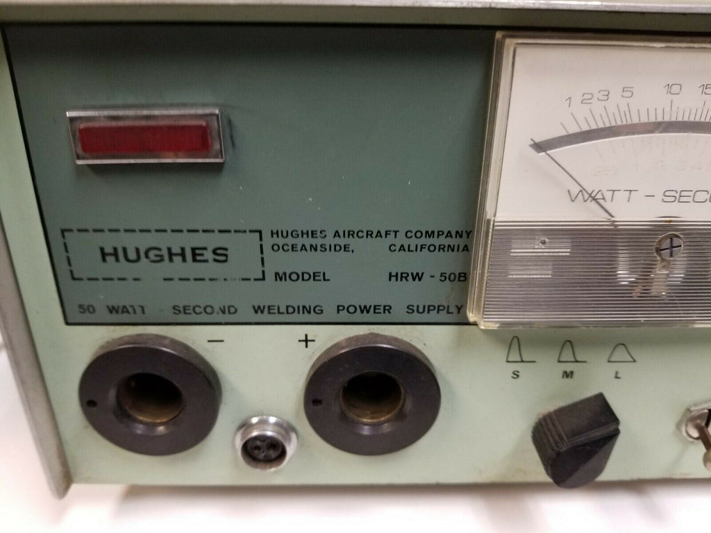 Hughes HRW 50B Welding Power Supply Taylor WINFIELD EB-00 Spot Welder