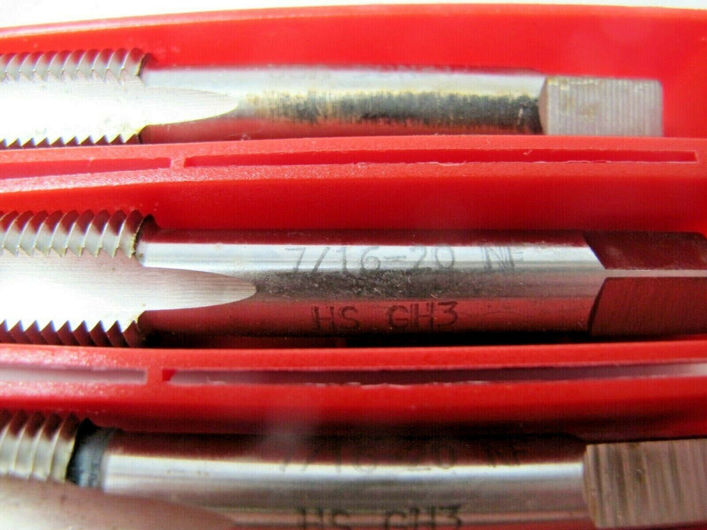 Lot 4 DORMER Tap 7/16 - 20 3 Flute NF HS GH3  Brand New USA made