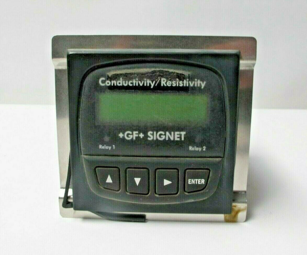 GF Georg Ficsher Signet Dual Channel Conductivity Controller 3-8860 Resistivity