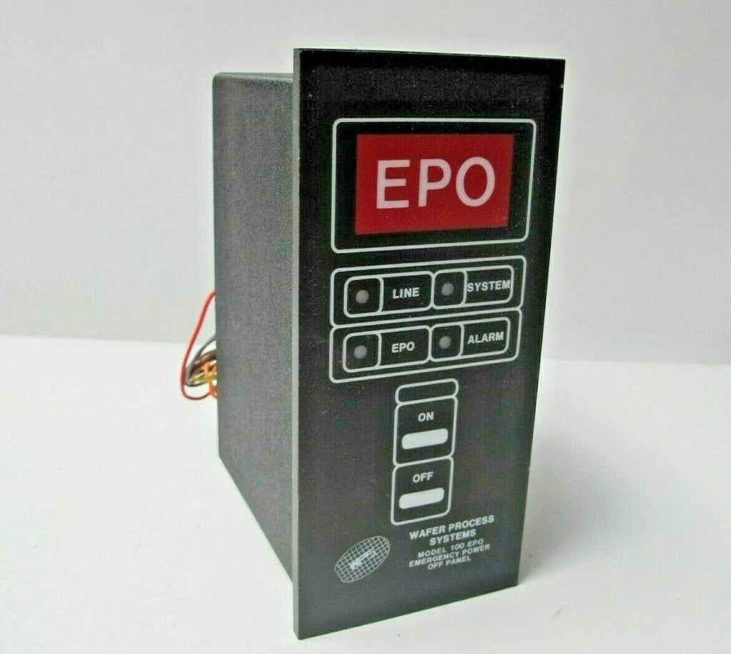 Wafer Process Systems 100EPO Auxiliary Switch Panel