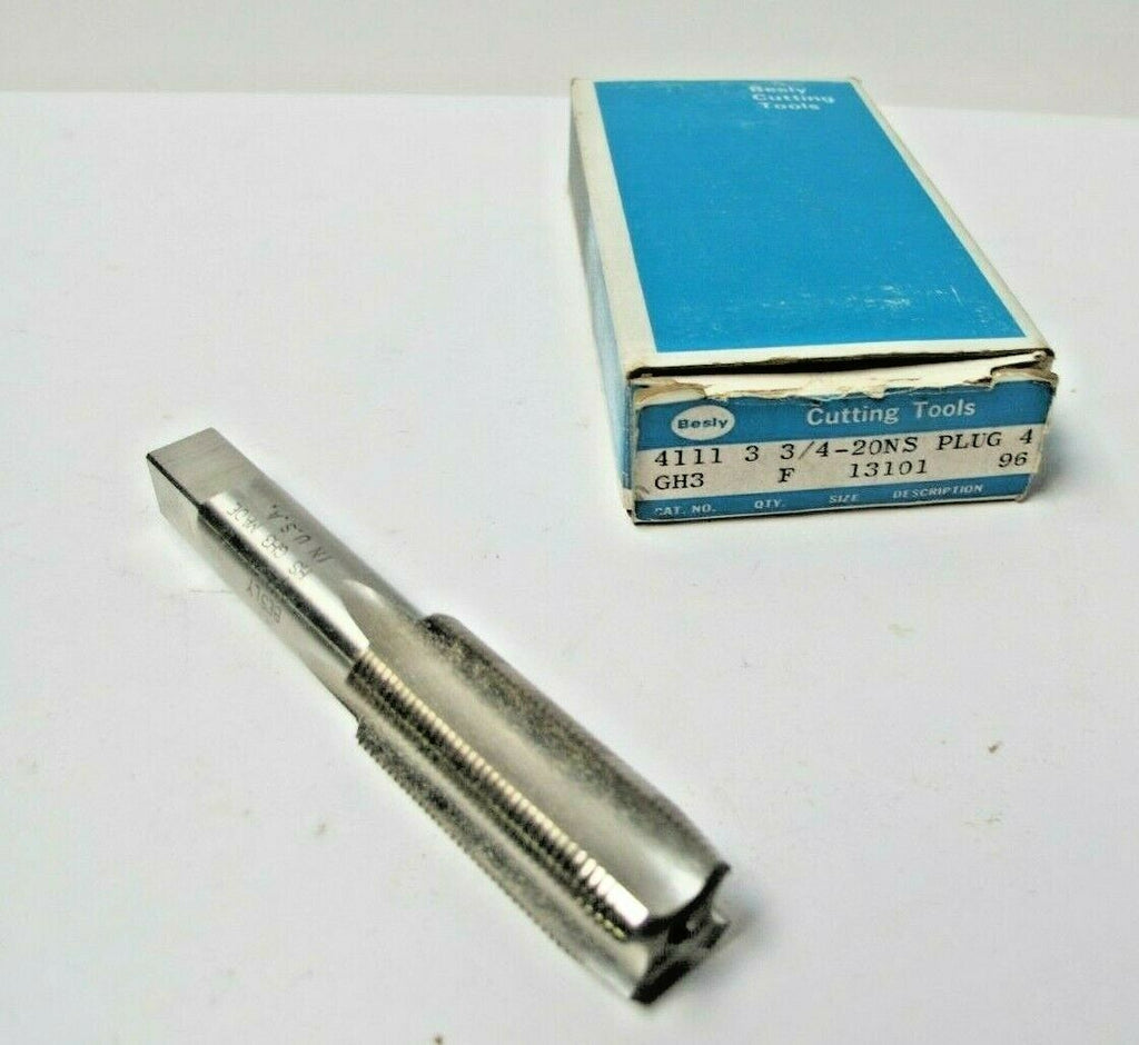 1 Besly Tap  3/4 - 20 NS 4 Flutes PLUG GH3 Brand New Made in USA