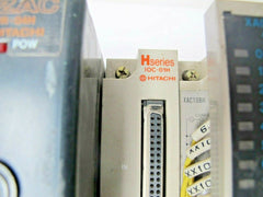 Hitachi H series 10C-01H HIZAC AVR-04H XAC 10BH AC IN/YRY 20BH RY OUT