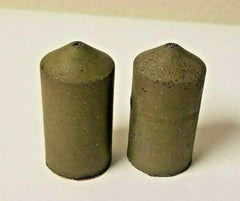 Lot of 2 Cratex Rubberized Abrasives Pointed Cone No. 1358-C 1-3/4