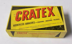 Lot of 2 Cratex Rubberized Abrasives Pointed Cone No. 1358-C 1-3/4