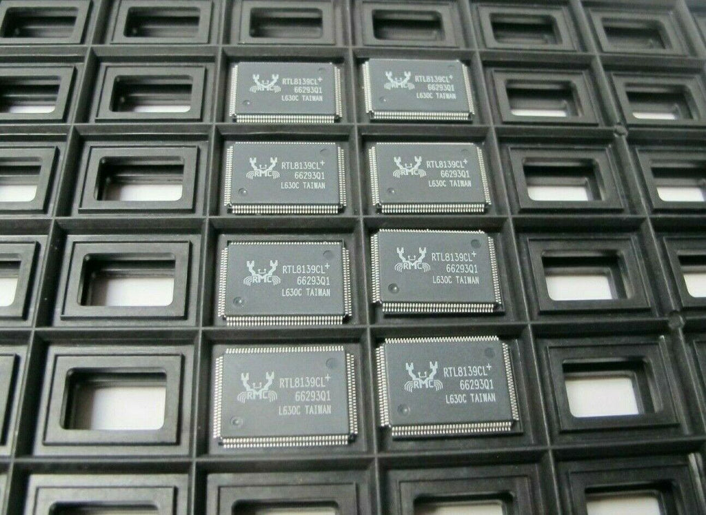 Lot 8 pcs Realtek RTL8139CL+ RMC IC ETHRNT CNTROLL Brand New