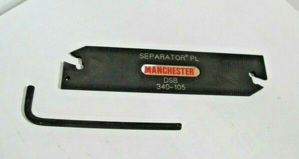 Separator PL Manchester DSB 340-105 Lathe Tool Holder Grooving Cut Off New