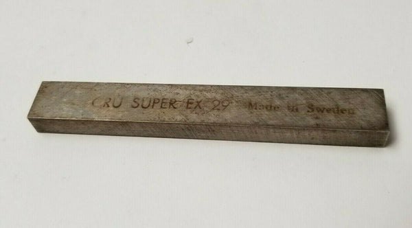 3/8 x 5/8 x4-1/2 CRU SUPER EX 29 rectangle Lathe Tool Cutting HSS Bit High Speed
