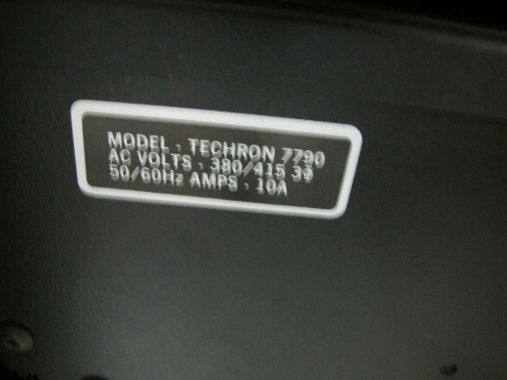 TECHRON 7700 Power Supply Amplifier Model 7790