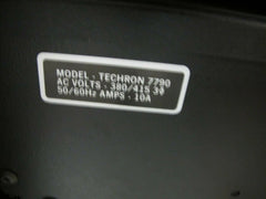 TECHRON 7700 Power Supply Amplifier Model 7790