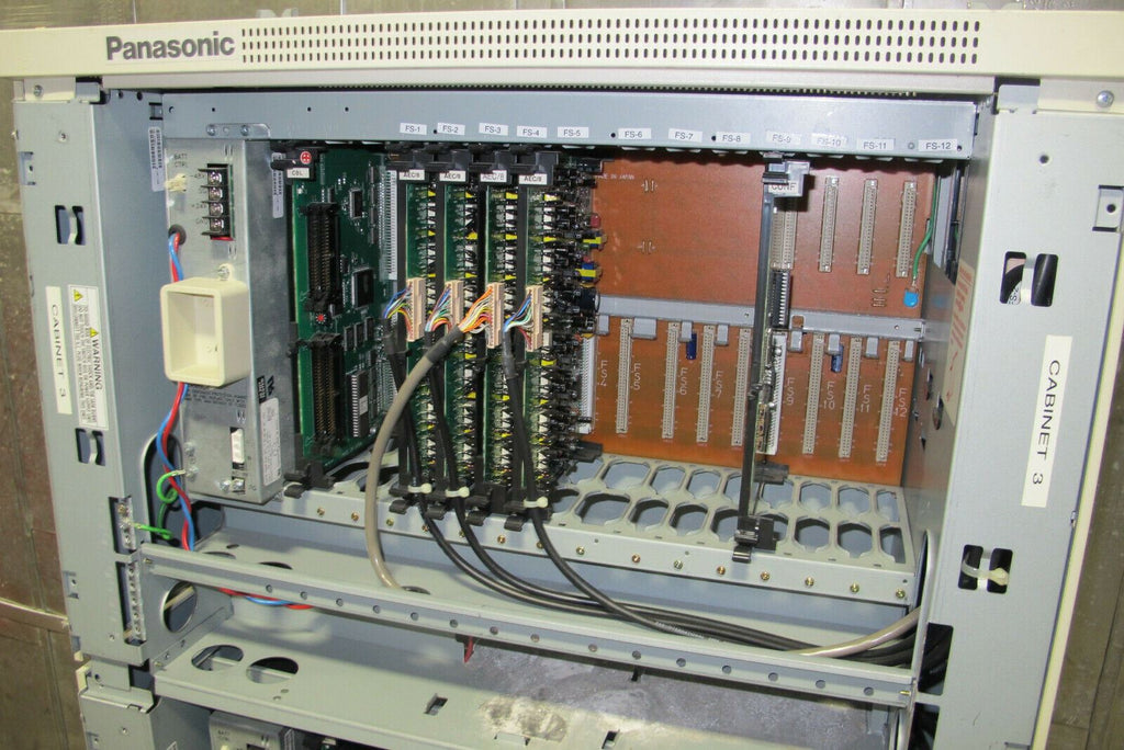 Panasonic DBS Phone System VB-44020 VB-44021 Expand KSU 3 Cabinets 96 Ports