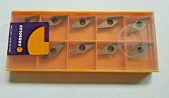10 Pcs CARBOLOY VCMT 160408-MU CU25 Carbide Inserts Lathe Tools New
