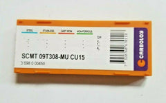 10 Pcs CARBOLOY SCMT 09T308-MU CU15 Carbide Inserts Lathe Tools New