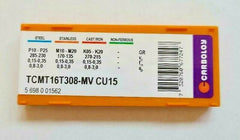 10 Pcs CARBOLOY TCMT 16T308-MV CU15 Carbide Inserts Lathe Tools New