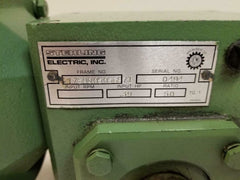 MAGNETEK Electric DC Motor 1/4 HP VARIABLE Speed With STERLING GEAR BOX 50 TO 1