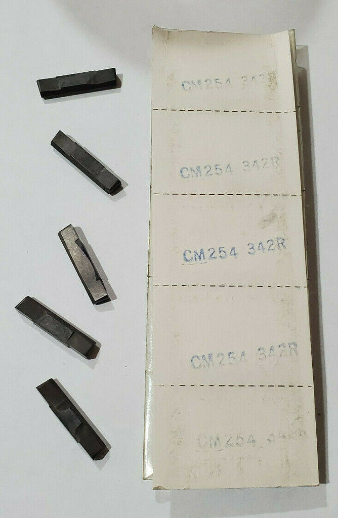 5 pcs CM254 342R Carbide Inserts Grooving