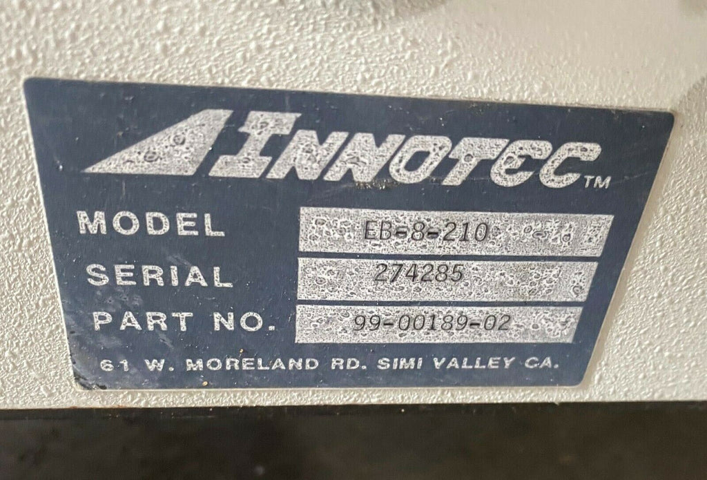 INNOTEC Model EB-8 210 Electron Beam Power Supply Made in USA