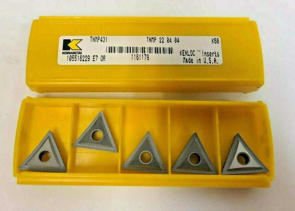 KENNAMETAL 5 Pcs DNMG 1050402MS Clamp 4305MS KCU25 Carbide Inserts Turning Lathe