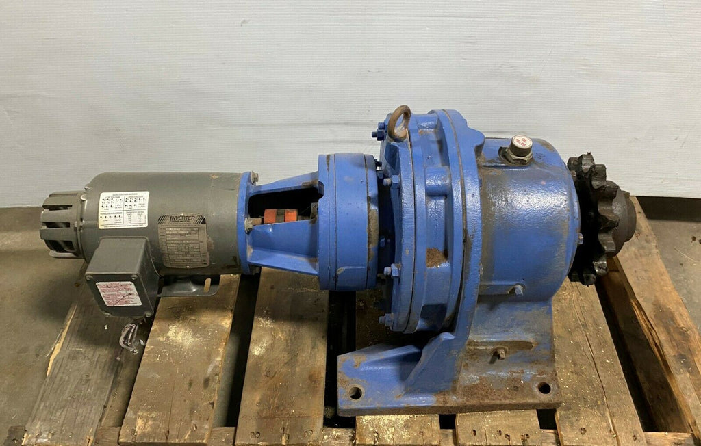 Sumitomo Gear Reducer SM-CYCLO Model CHHJ 6185DBY – 7569 Inverter Driv