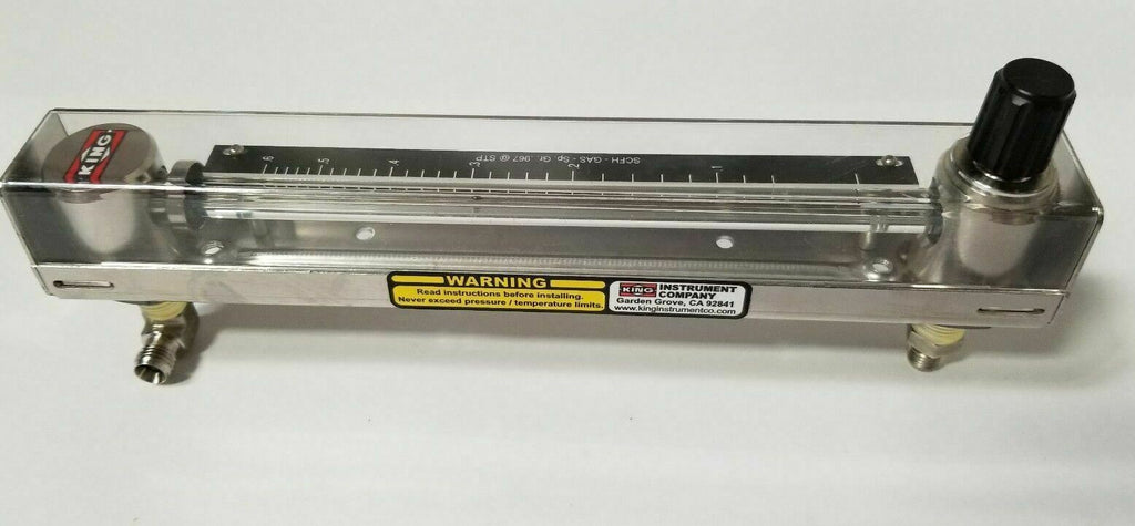 King Instrument 74C103G022423810 Flow Meter