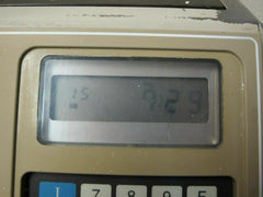 Amano Microder MJR7000 Computerized Time Clock Timecards Eith KEY and Time Cards