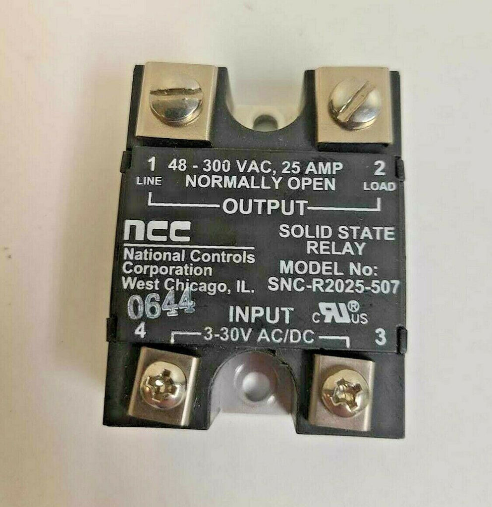 Solid State Relay NCC National Controls SNC-R2025-507