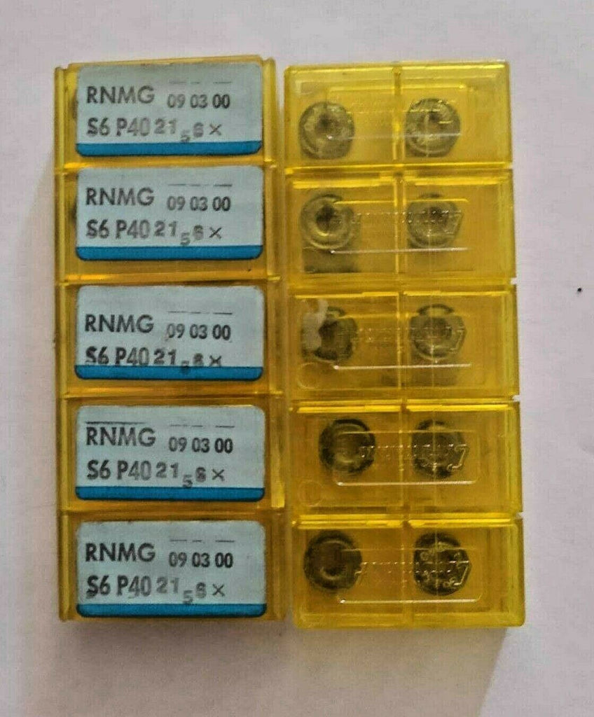 RNMG 09 03 00 S6 P40 Lathe Carbide Inserts 10 Pcs New