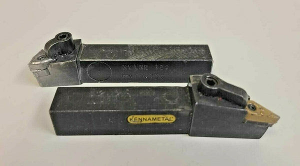 2 Indexable Turning Lathe Tool Holder KENNAMETAL MVJNR 123B SECO MDJNL 12-4B
