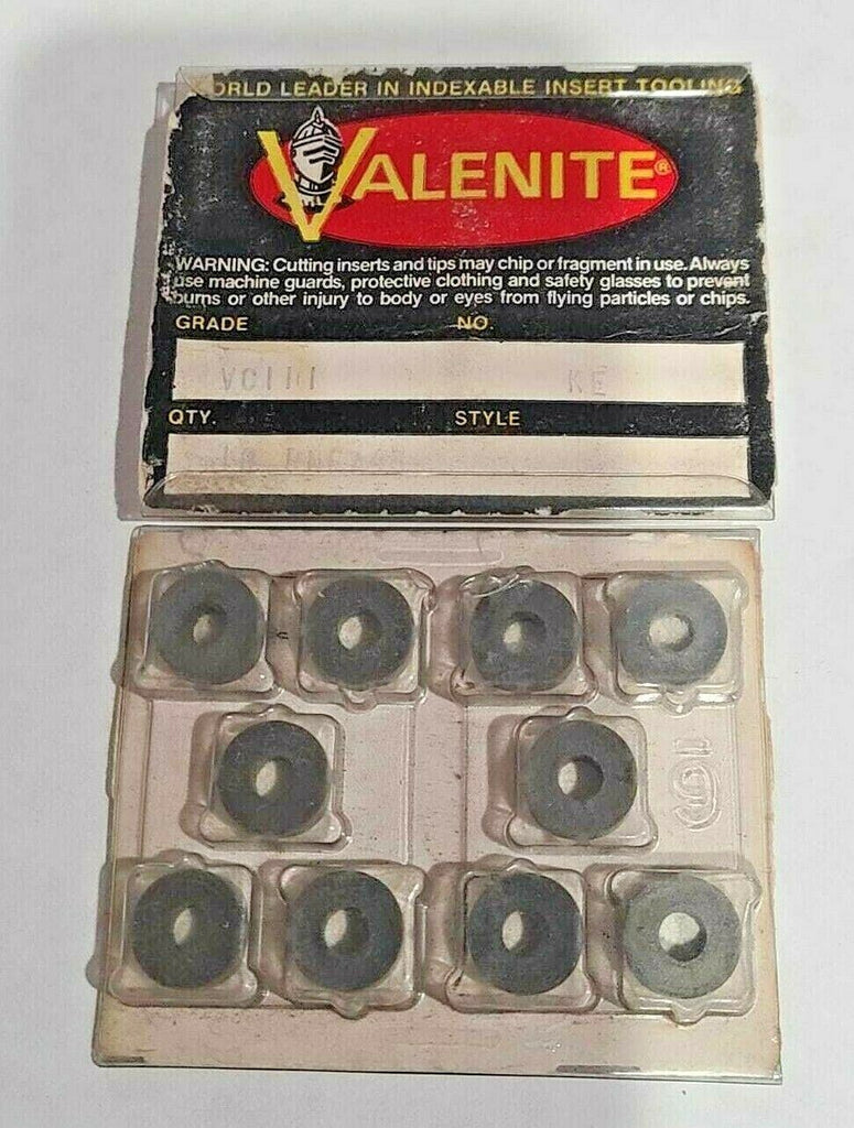 10 Pcs Valenite VC 111 KE Turning Round Carbide Inserts Tools New