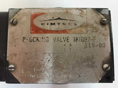 Cimtrol 181693-F 115-60 Blocking Valve
