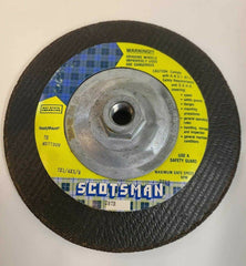 2 ReadyMOUNT BAY STATE ABRASIVES Grinding Wheel Discs 7 x 1/4 x 5/8 7750 RPM New