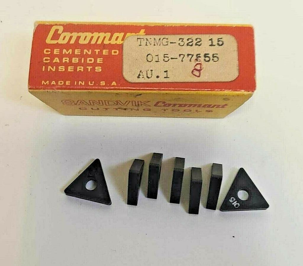 SANDVIK Coromant TNMG 422 15 015 Lathe Carbide Inserts 7 Pcs New