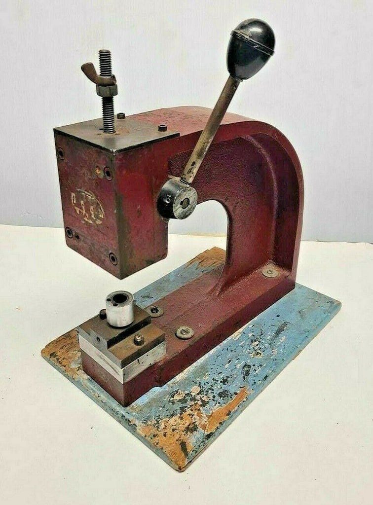 Arbor Press Machine Mark Rivet