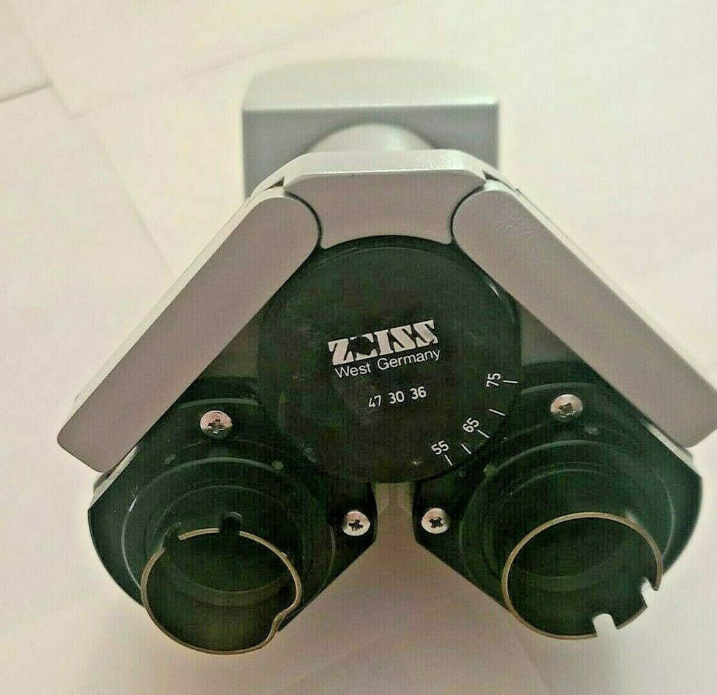 Zeiss 47 30 36 Binocular Microscope Head 55 65 75 West Germany