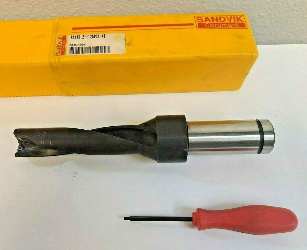 Sandvik Coromant RA416.2-1125P31-41 DRILL INSERT Tool Holder New