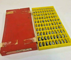 SANDVIK Coromant Blank Carbide Inserts 100 Pcs 1150 H-20 72283 .32 x .45 x .134