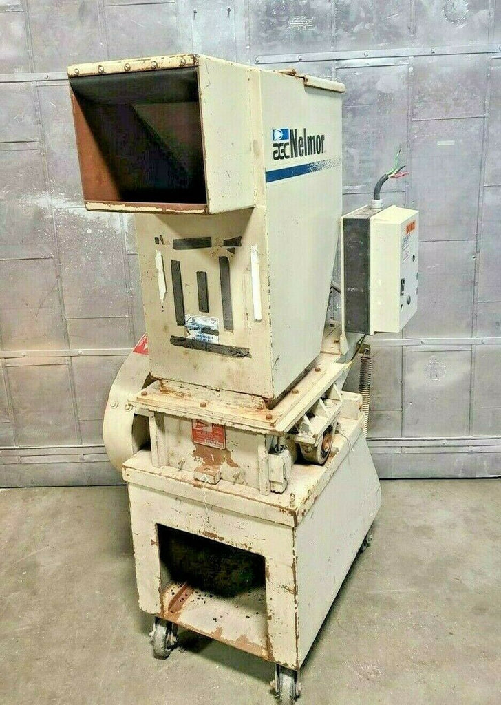 Nelmor Model G1012M1 Granulator 10 HP Shredder Scrap Grinder Plastic Shredding