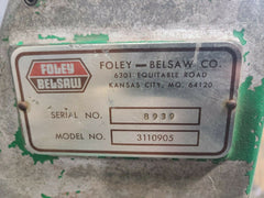 Foley Belsaw 1/2 HP 1