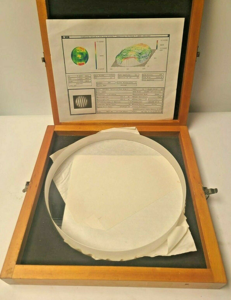 10" fused silica optical flat 1-3/4 thickness